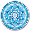 raamsticker 5e chakra blauw