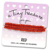 tiny treasure armband red