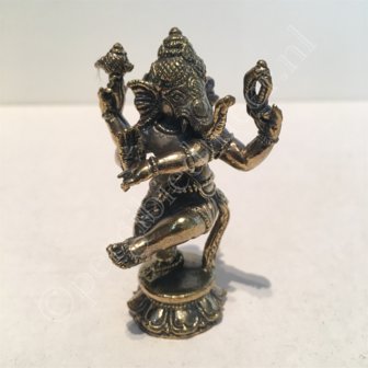 ganesha dansend brons