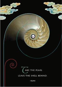 wenskaart rumi take the pearl