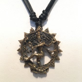 shiva dansend brons hanger