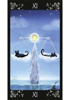 Black Cats tarot kaarten 