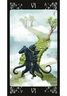 Black Cats tarot kaarten 