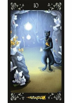 Black Cats tarot kaarten 