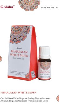 goloka himalayan white musk geurolie