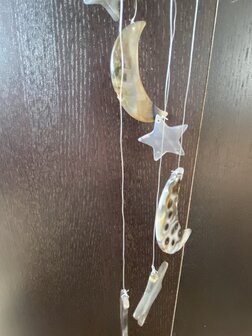 Agaat mobiel windhanger maan sterren