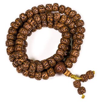 mala ketting rudraksha 108 kralen 1 cm