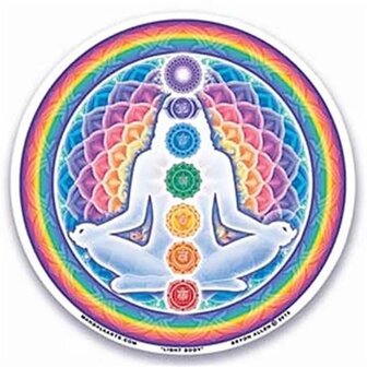 raamsticker chakra symbolen