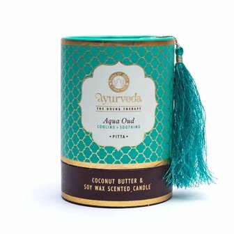 Aqua oud pitta ayurvedische geurkaars