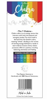 Edelsteen boom 7 chakra groot