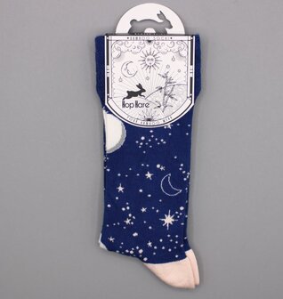 Moon Walk sokken hop haas bamboe 