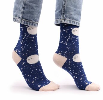 Moon Walk sokken hop haas bamboe 