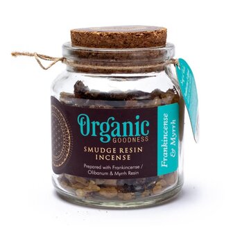 organic frankincense en myrrh wierookkruiden
