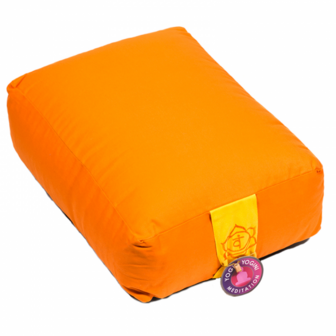 yoga bolster rechthoekig oranje
