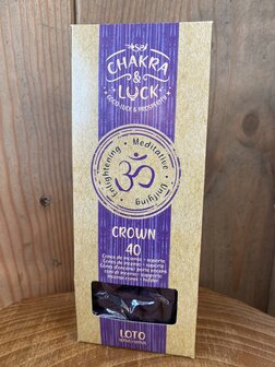 7e chakra wierookkegels lotus