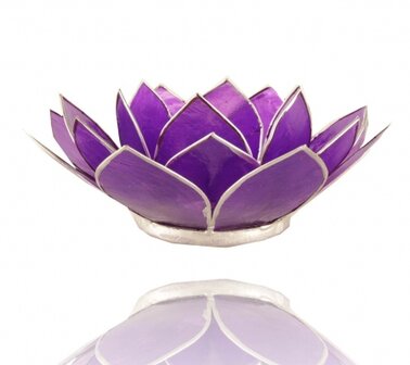 Lotus sfeerlicht 7e Chakra Paars