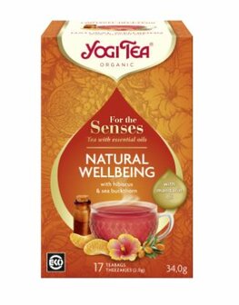 yogi tea natural wellbeing for the senses  