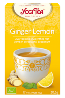 yogi tea ginger lemon