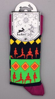 Yoga sokken hop haas bamboe 