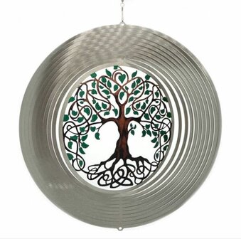 Spin Art Crystal Tree of Life