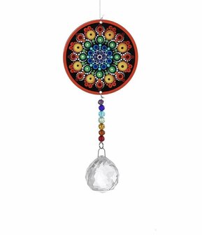 Kristal regenboog chakra mandala 