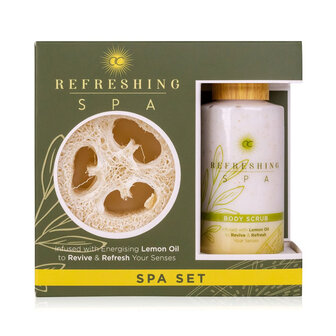 refreshing spa cadeau set