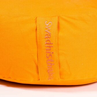 Meditatiekussen 2e Chakra oranje Swadhishthana geborduurd