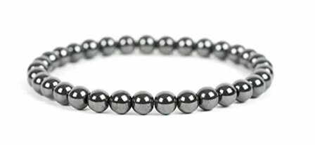 armband hematiet 6mm