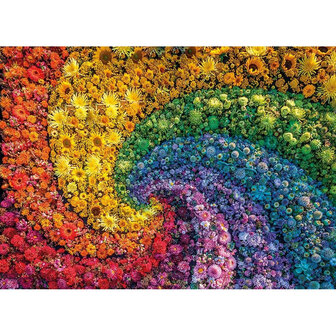 Chakra puzzel bloemen 1000 stukjes