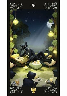 Black Cats tarot kaarten 