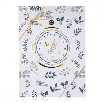 adventskalender winter spa wellness kerst cadeau