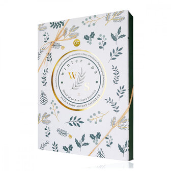 Adventskalender Winter Spa Wellness  - Cadeaupakket Kerst