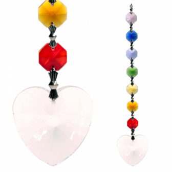 chakra feng shui regenboog kristal