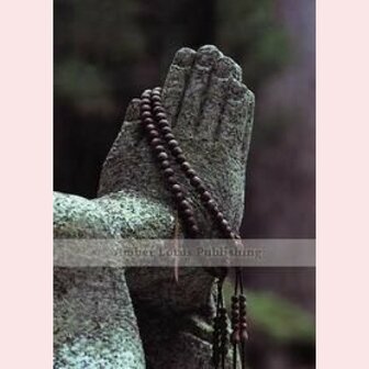 wenskaart praying hands