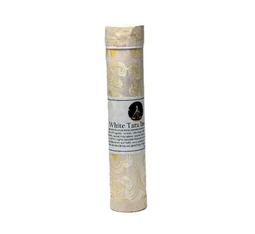 Tibetan White Tara koker wierook