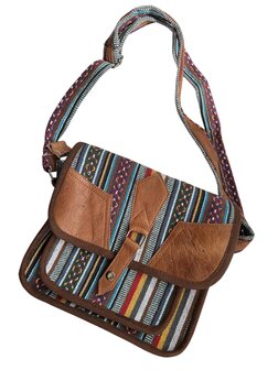 urban leather schoudertas kleur