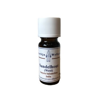 sandelhout west etherische olie merlijn wellness