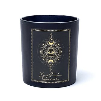 Eye of Providence manifestatie kaars met edelsteen pure works