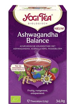 ashwagandha balance yogi tea