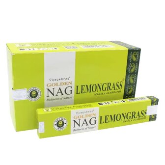 golden nag lemongrass wierook