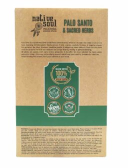 native soul palo santo sacred herbs wierook