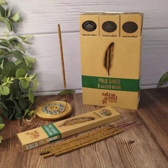 native soul palo santo sacred herbs wierook