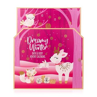 Adventskalender bad en body dreamy winter