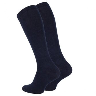 compressie kniekousen marineblauw