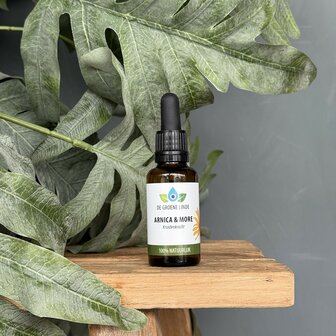Arnica en more olie de groene linde