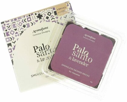 Aromafume Palo Santo en lavendel wierookblokjes 