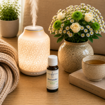 Koriander etherische olie - merlijn wellness