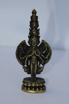 Avalokitheswara Sahasrabhuja  8 cm (mini, brons)
