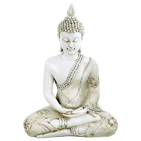 thaise boeddha wit