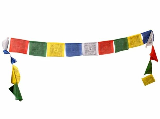 tibetaanse gebedsvlaggen mini